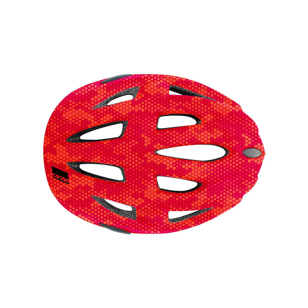 Ein Helm-Rennfahrer S M (52-56) Rot