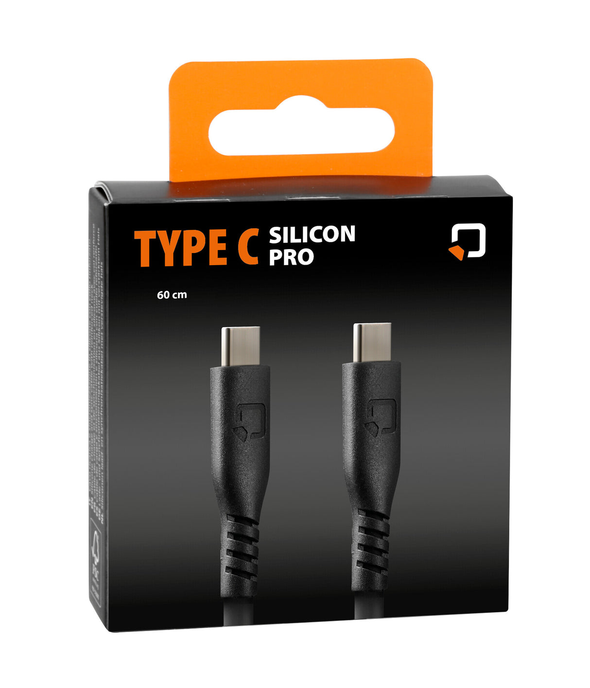 Optiline Silikonkabel USB Typ C > USB Typ C – 60 cm
