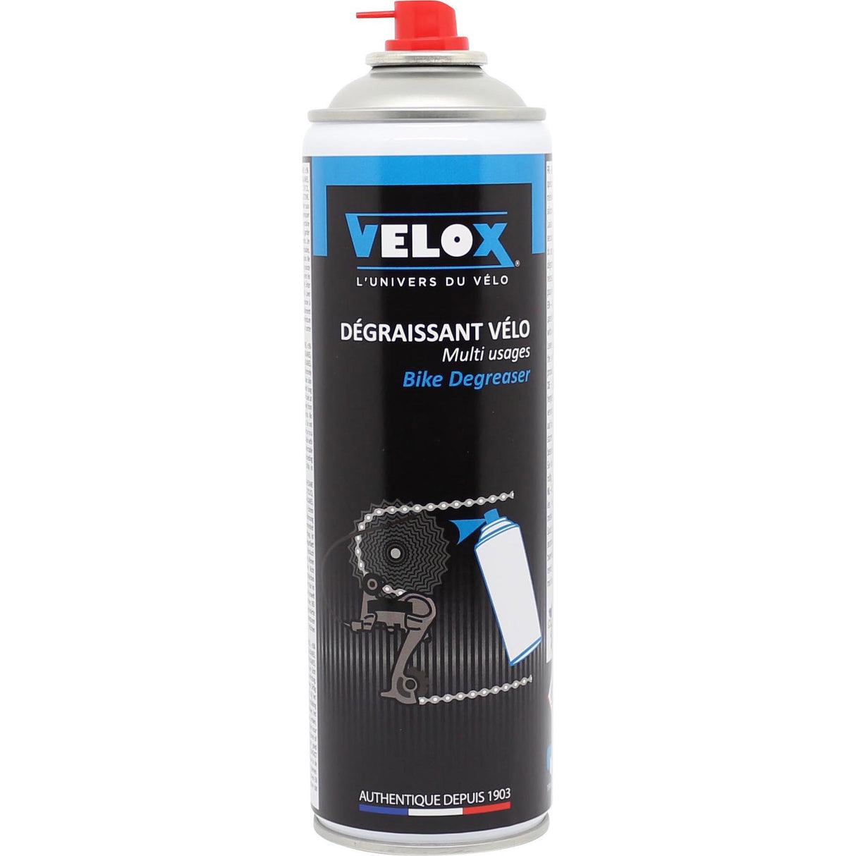 Schwalbe Velox Entfetter Halskette und Kassettenspray Can 400 ml
