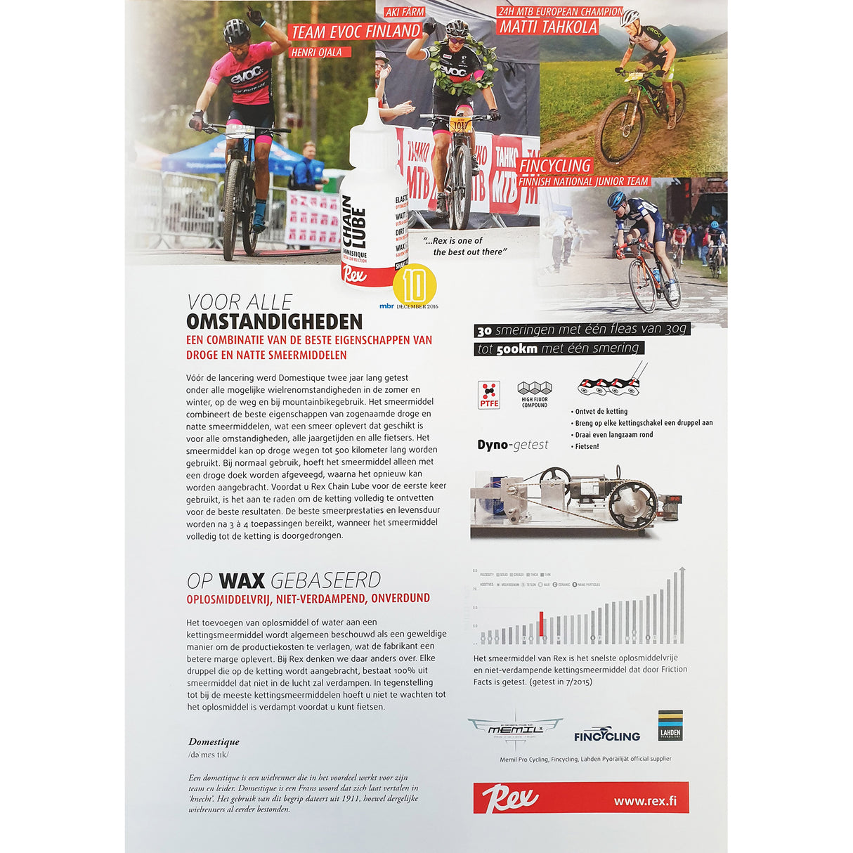 Rex Kettenschmiermittel Domestique Servizio 30gr