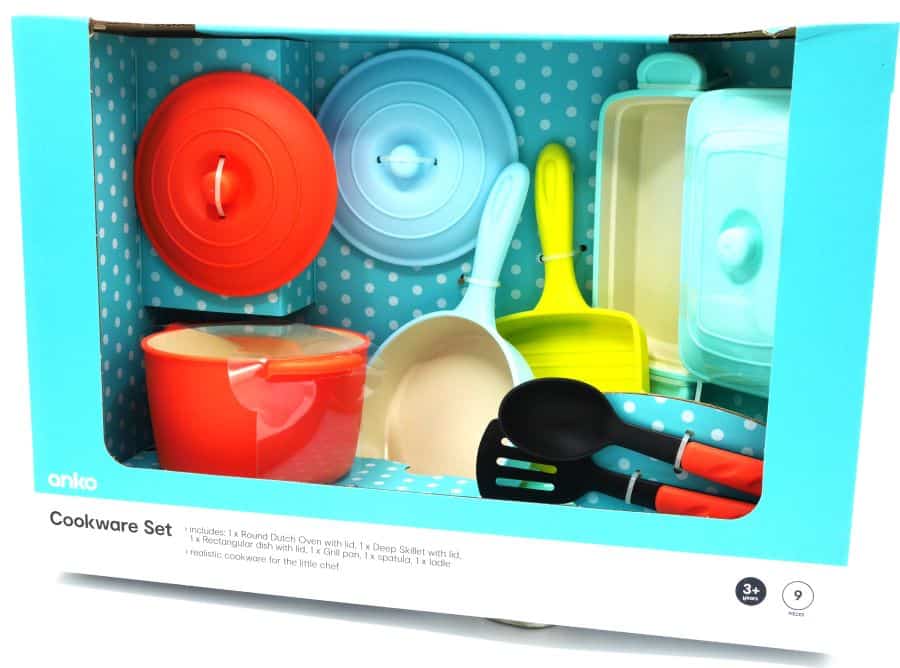 Playgo Kochset mit verschiedenen Attributen, 9-teilig