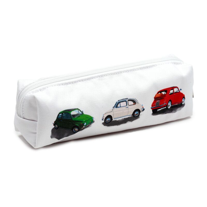 Fiat 500 Canvas-Federmäppchen