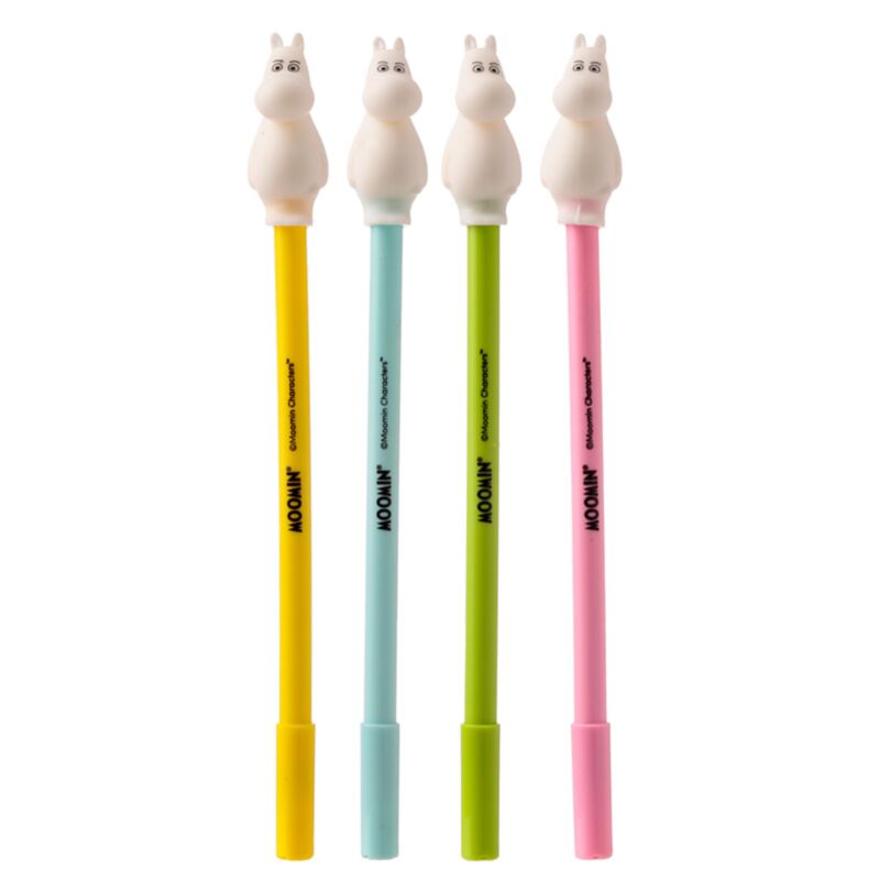 Feiner Mumin-Schreibstift – schwarz