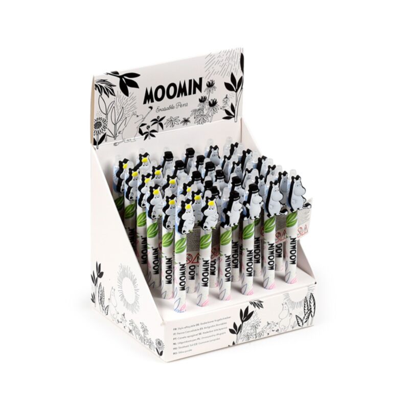 Unglaublicher, löschbarer Stift-PVC-Moomin-Tami-Topper von Union