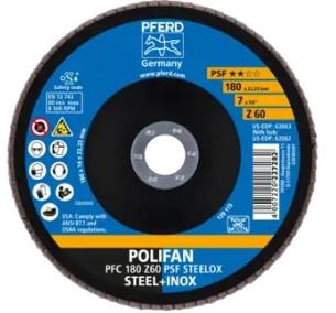 Pferd Fächerscheibe 180mm z60psf Steelox (u) | 10 Stück