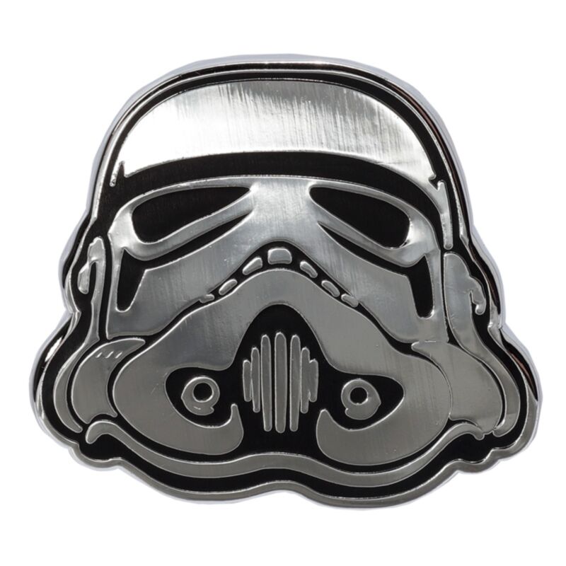 Das originale Stormtrooper-Helm-Email-Knopfabzeichen