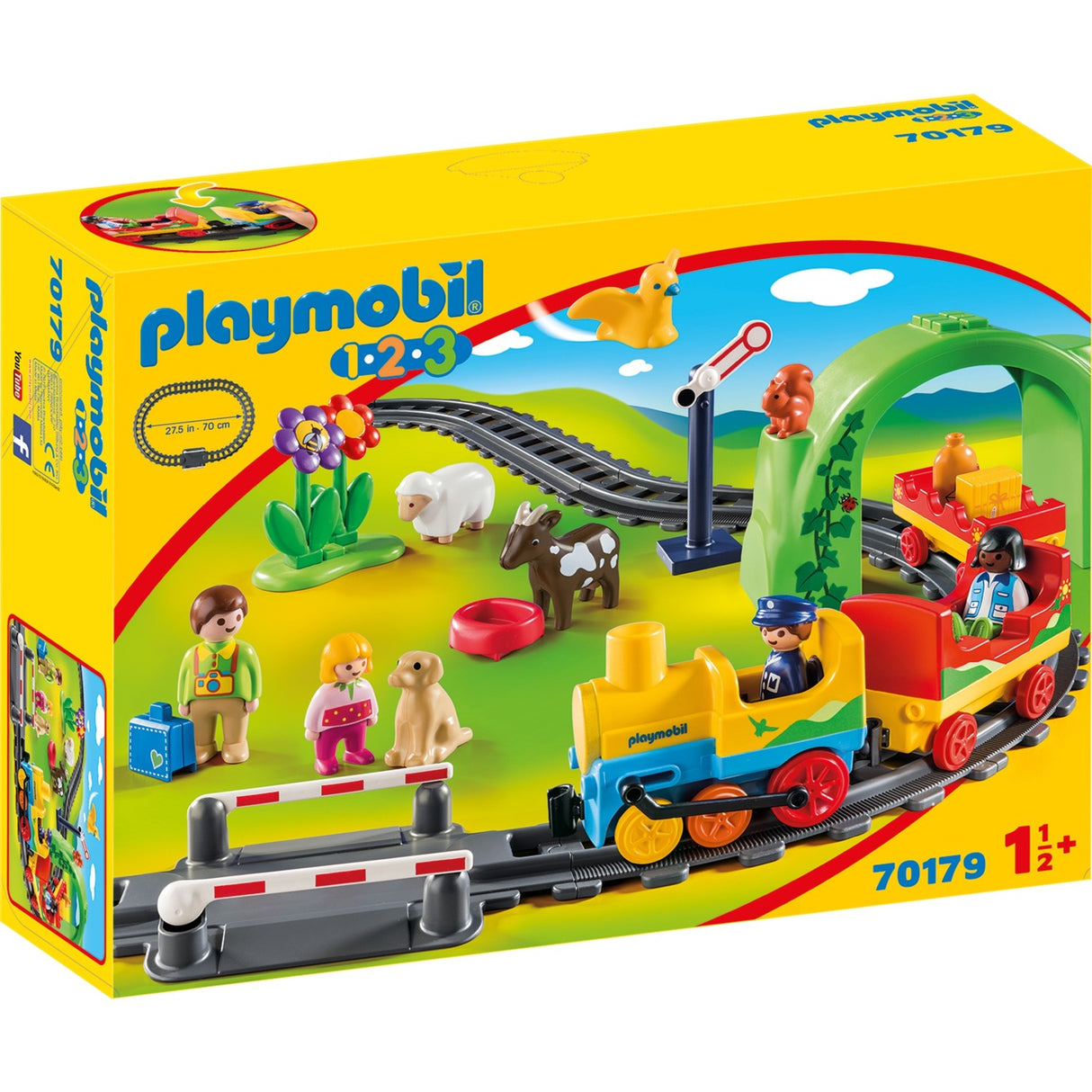 Playmobil 1.2.3. Mein erster Zug 70179