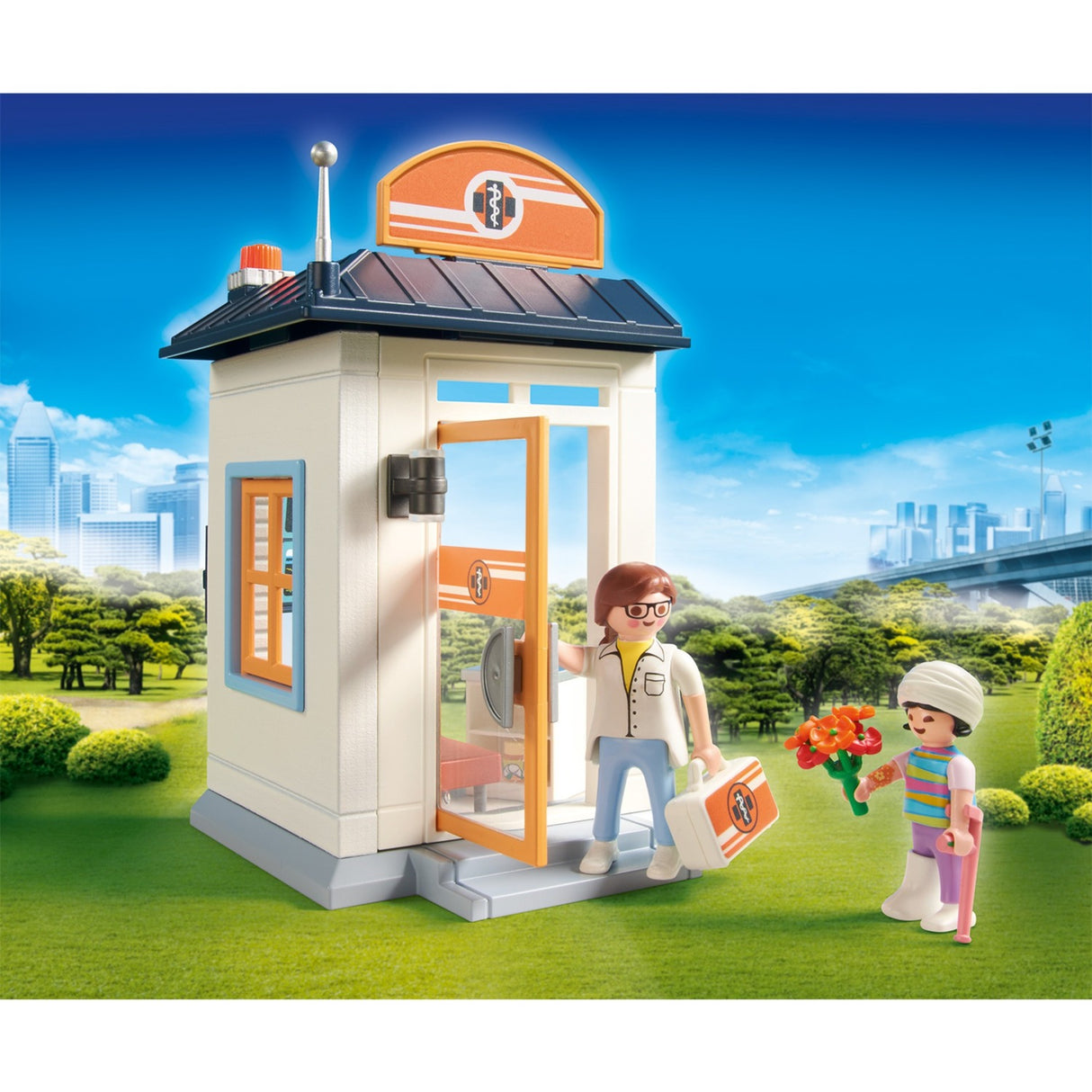 Playmobil City Life Starter Set Kinderarzt 70818