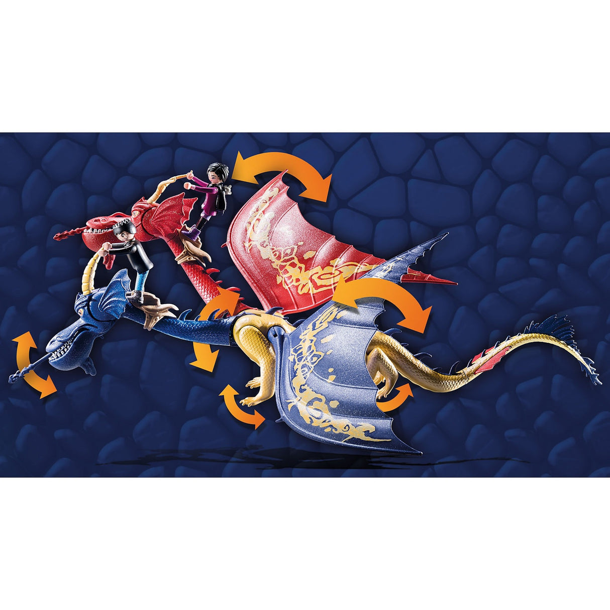 Playmobil -Drachen: Die Nine Realms Wu Wei mit 71080 Juni 71080
