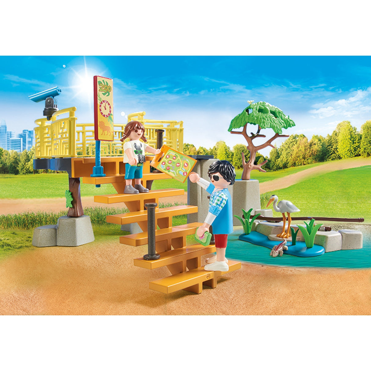 Playmobil Familie Fun Leeuwen im Country Retreat 71192