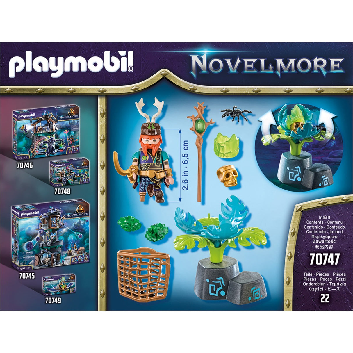 Playmobil Novelmore Violet Vale: Magier der Pflanzen