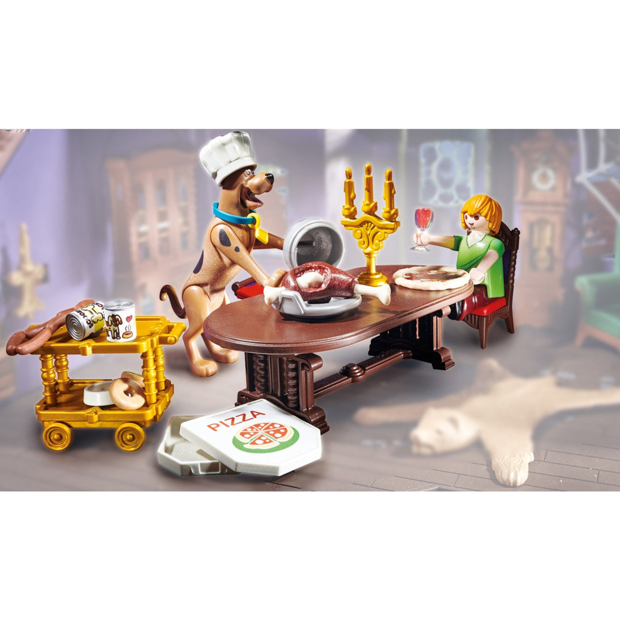 Playmobil Playmobil Scooby-Doo! Abendessen mit zotteligen