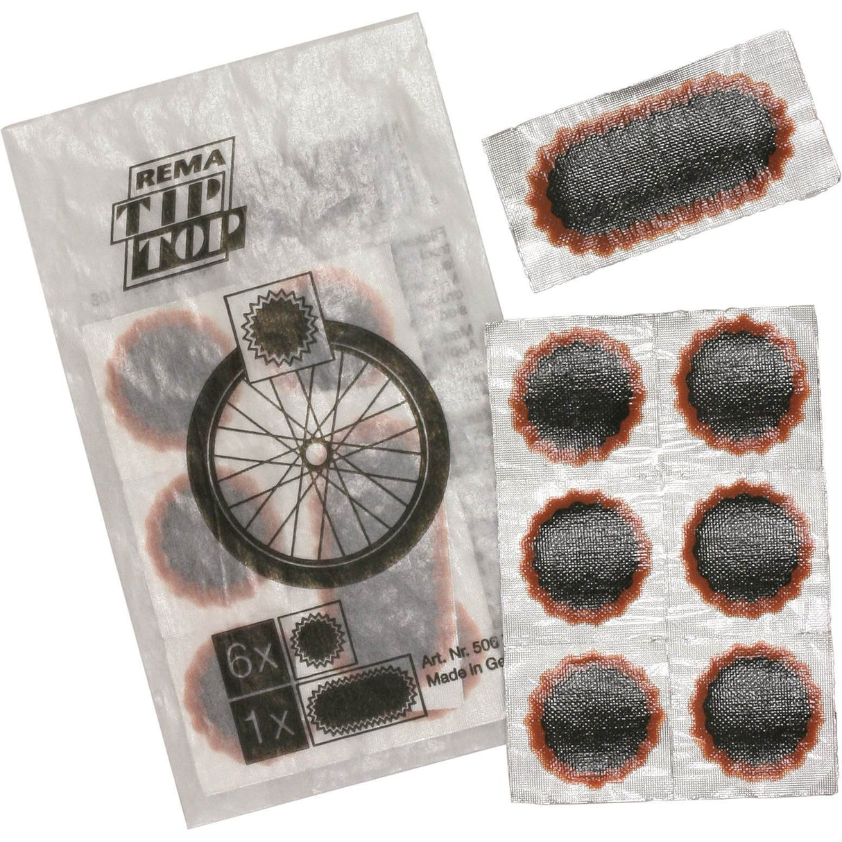 Rema Tiptop Gipsstreifen, 6x rund und 1x lang