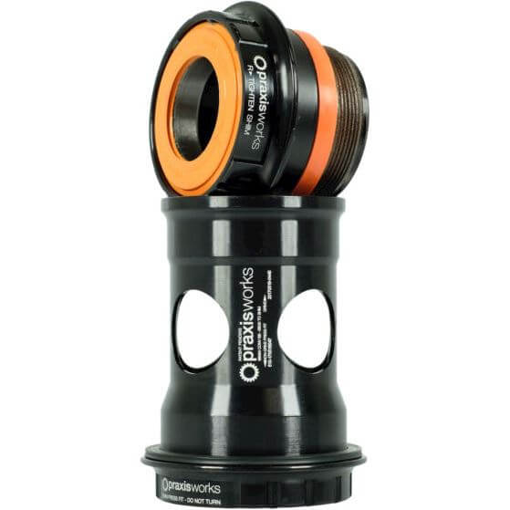 Praxis Tretlageradapter M24 Shimano BB30 Pf30 Road 68 mm