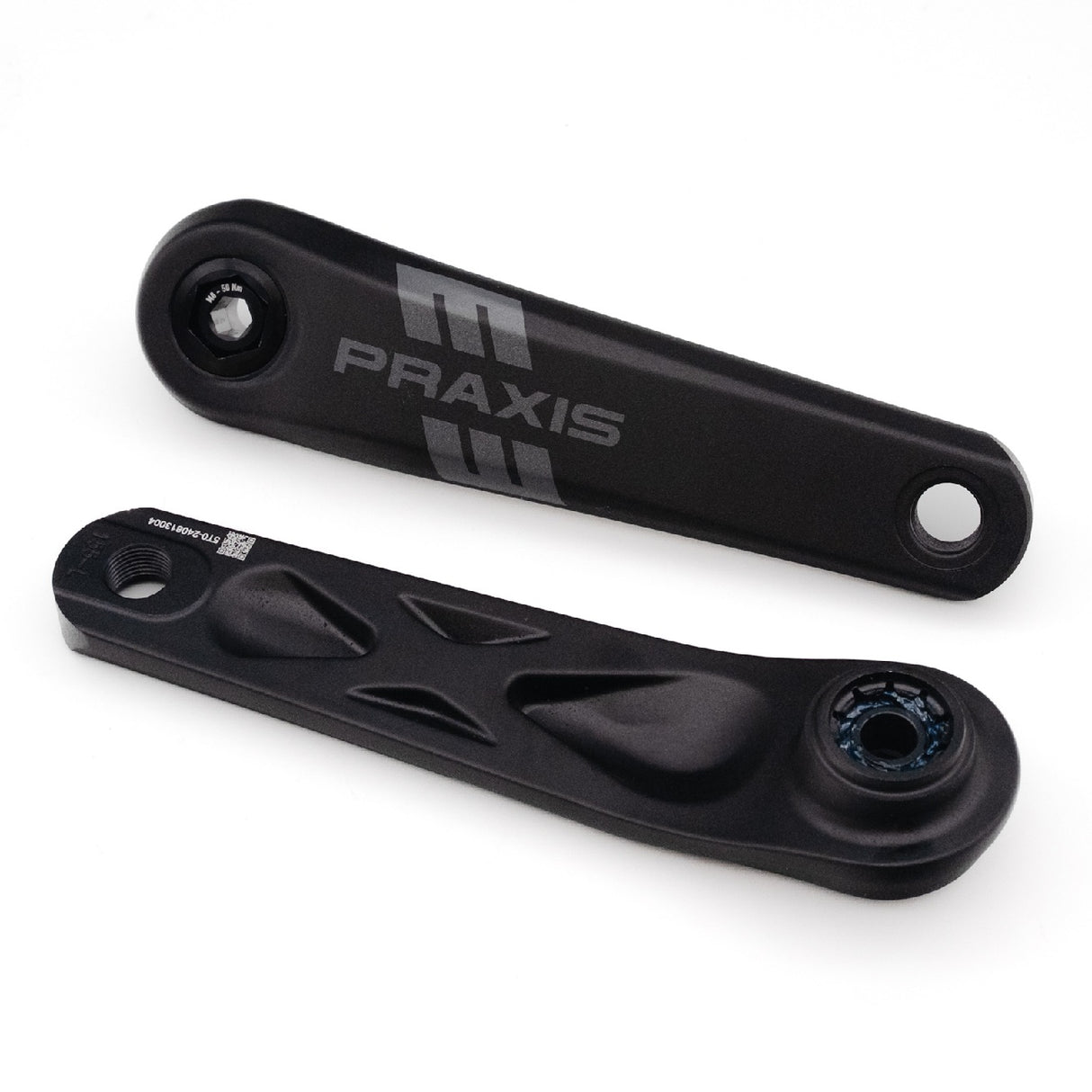 Praxis Kurbelgarnitur E-Bike Typ 2 Aluminium ISIS 150 mm