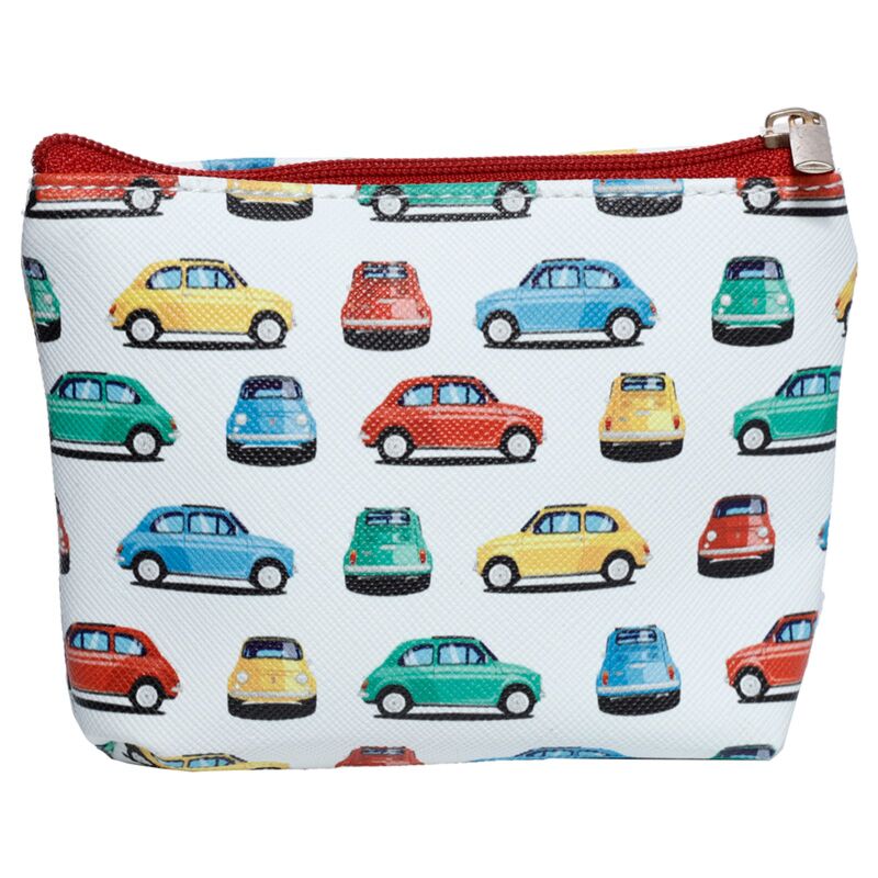 Retro Fiat 500 PVC-Geldbörse