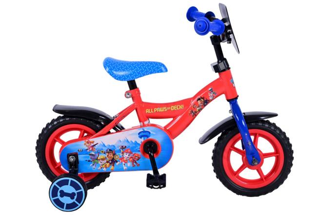 Paw Patrol Kinderbike Jungen 10 Zoll rot blau gründlich