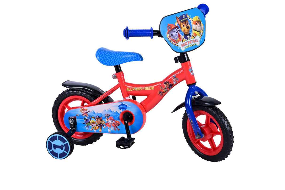 Paw Patrol Kinderbike Jungen 10 Zoll rot blau gründlich