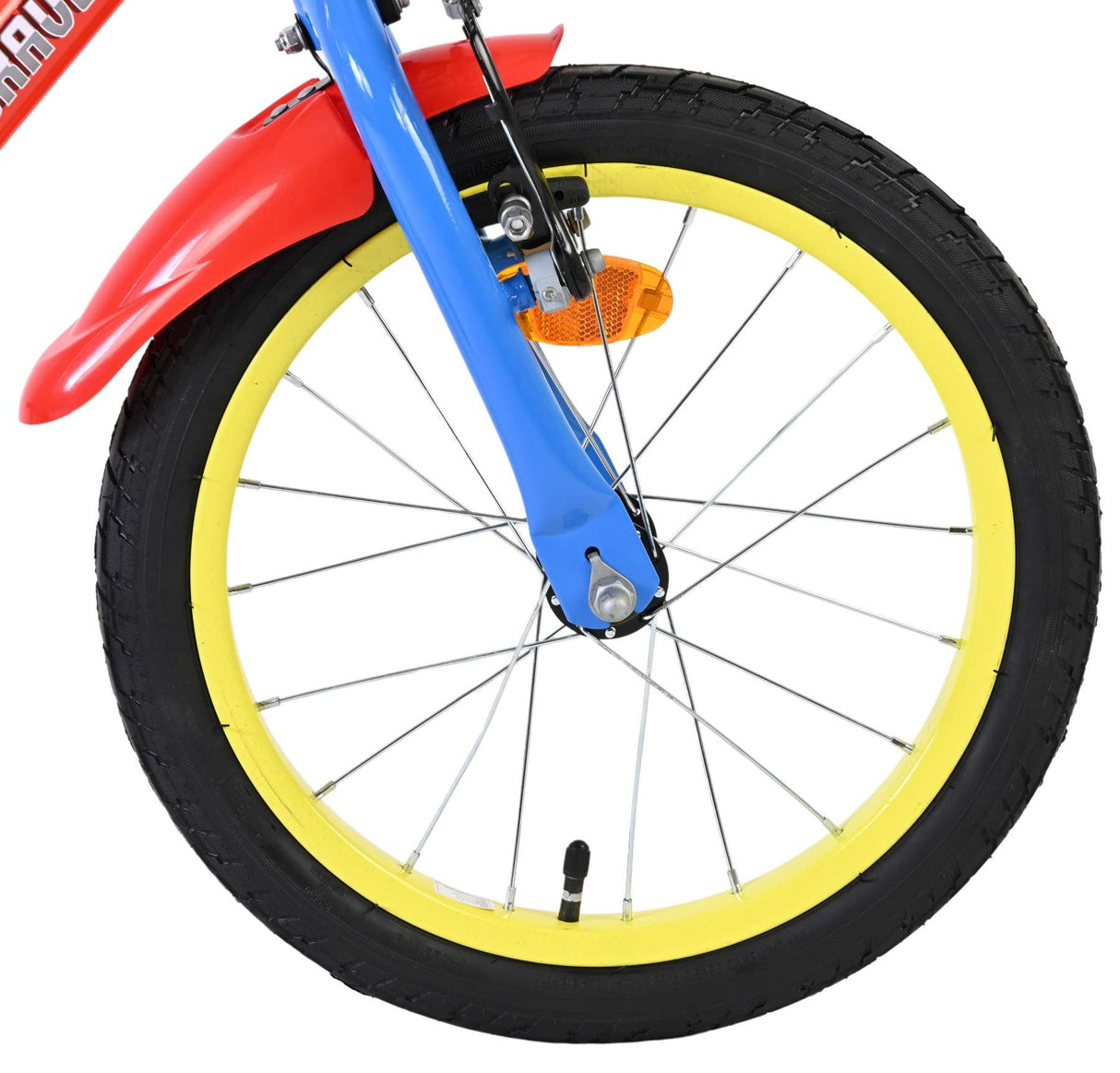 Paw Patrol Kinderfahrrad – Jungen – 16 Zoll – Rot Blau