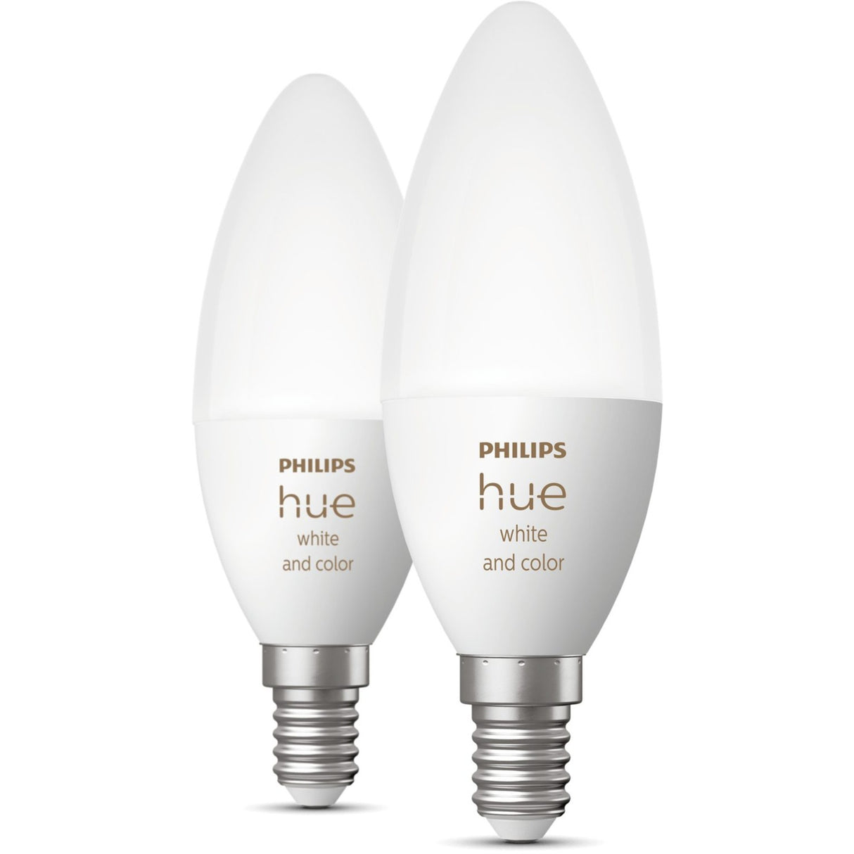 Philips Hue Lose Kerzenlampe E14 Weiße Farbe 2-Pack