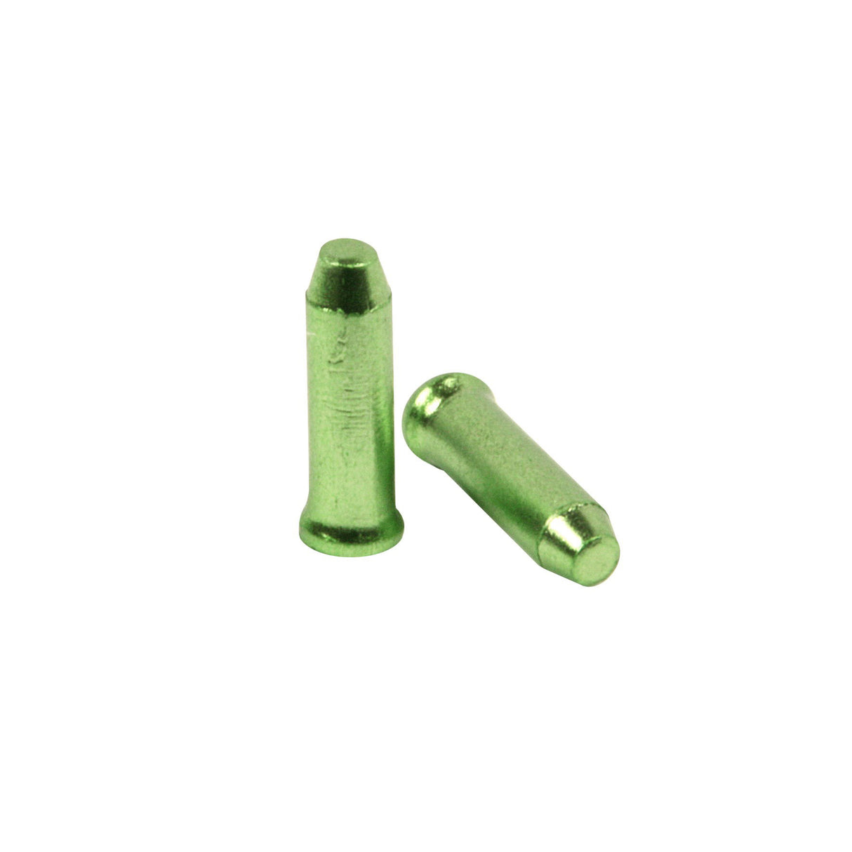 ELVEDES Anti -Spell -Kappen 2,3 mm Aluminiumgrün (10st)