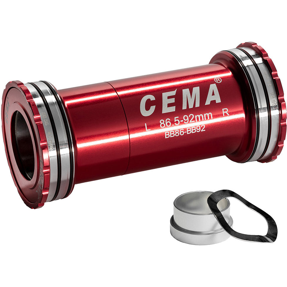 Cema Bracketas BB86-BB92 INT. SRAM GXP-RVS rot