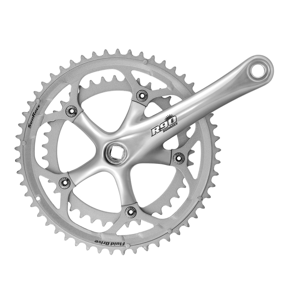 Sunrace Kurbelgarnitur fcr96 r-90 9v 34 50 170mm Silber
