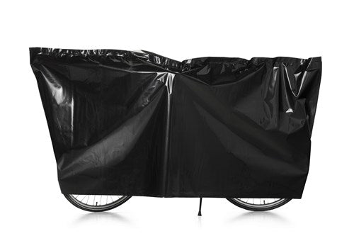 VK -Fahrradschutzabdeckung - Schwarzer Polyethylen -Fahrradabdeckung (100x220 cm)