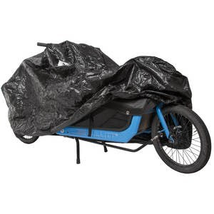 M-Wellen Fahrradschutzmantel Fracht 280 x 135 cm Schwarz