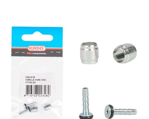 Elvedes Hydro-Klemmring Olive + Einsatzformel-Set A 2