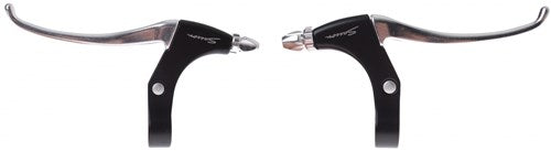 Saccon Satz Bremshebel v Gripshift l+r schwarzes Aluminium