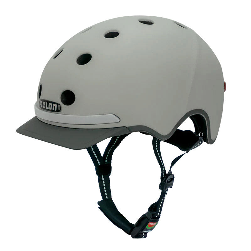 Melonenhelm mit Beleuchtung E-Serie Metropolis XL-XXL