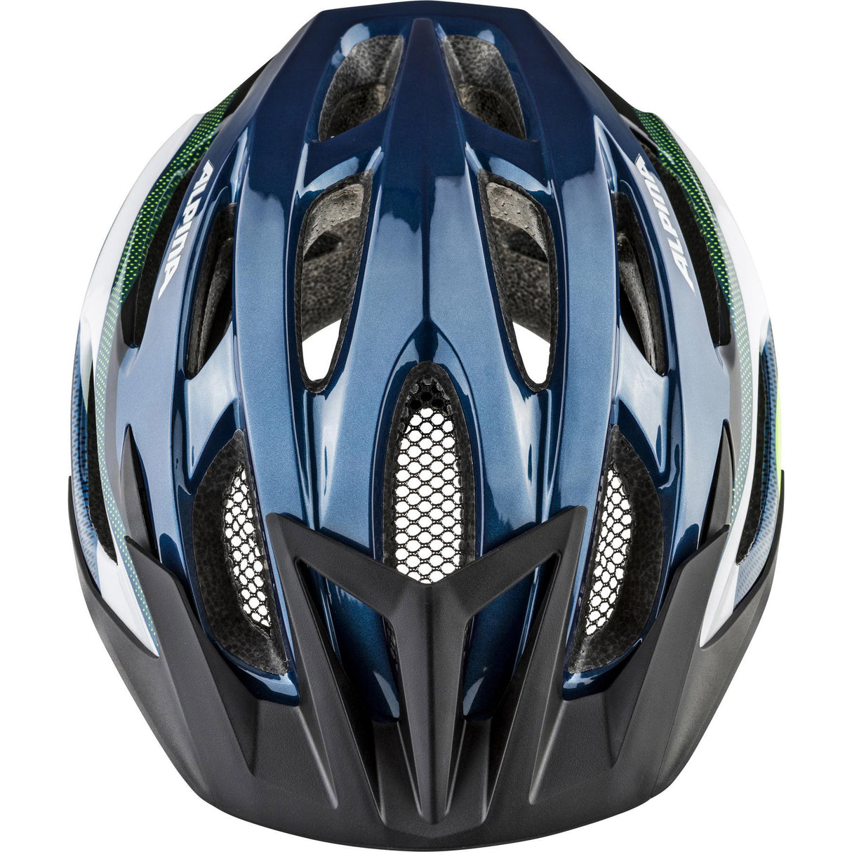 Alpina Sport MTB Helm MTB17 58-61 glänzend dunkelblau neon