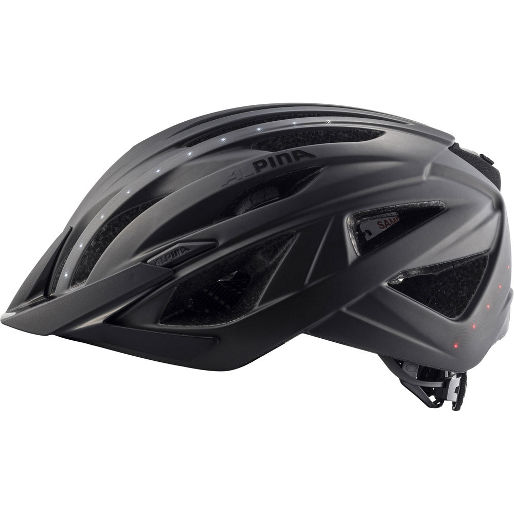 Alpina Helm Haga LED Black Matt 58-63