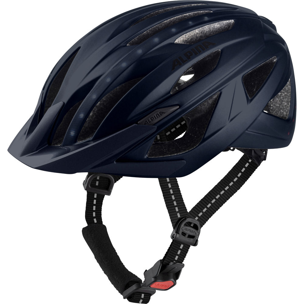 Alpina Sports Urban Helm Haga LED 51-56 Matt Indigo