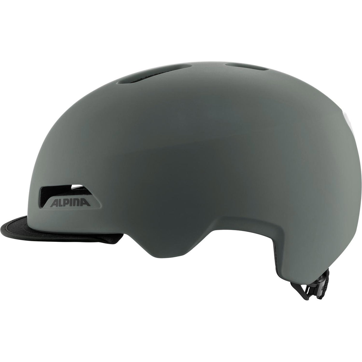 Olympische Sportbekleidung Alpina Sports Urban Helm Brooklyn 57-61 mattgrau