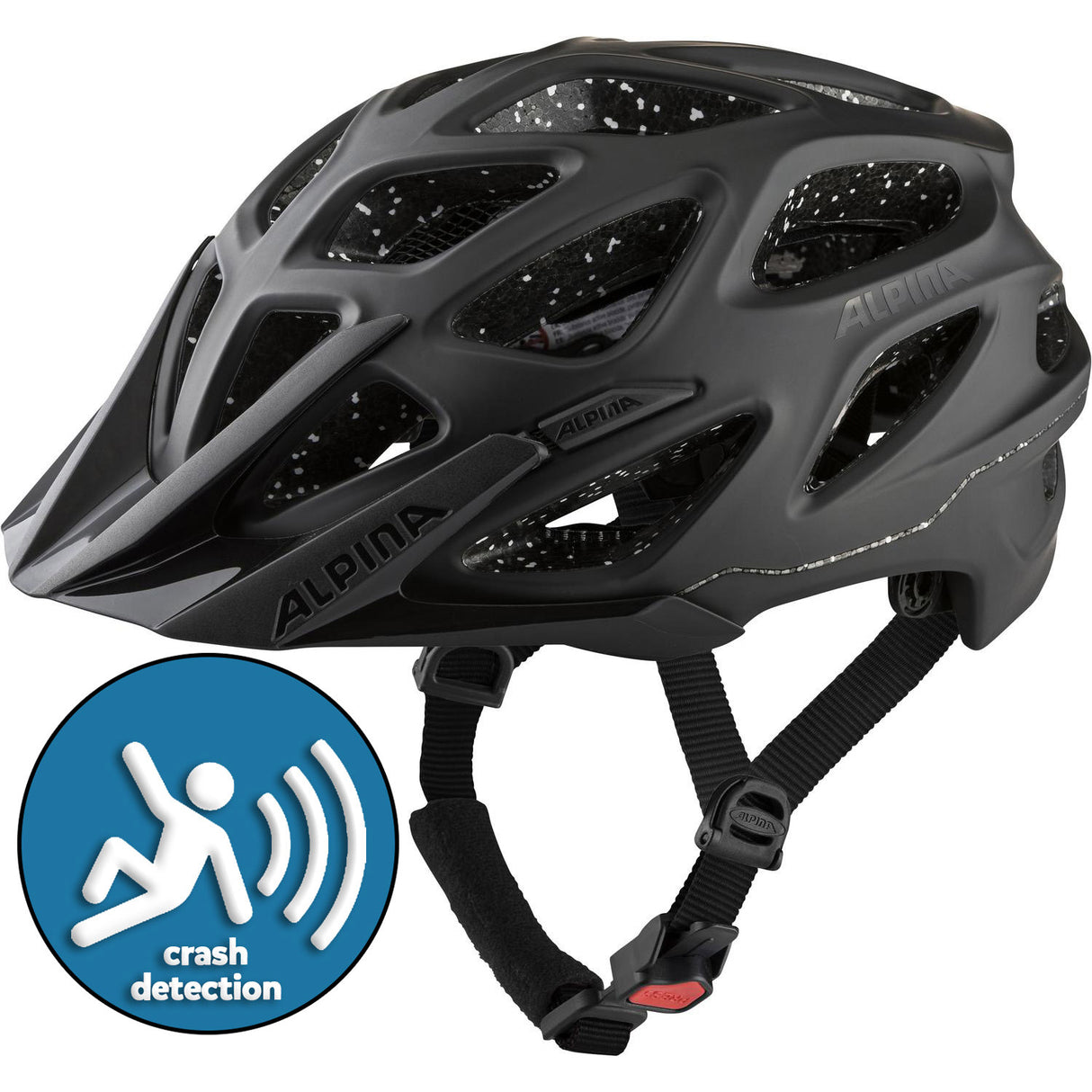 Alpina Sport-MTB-Helm Mythos 3.0 Tocsen 57-62 Mattschwarz