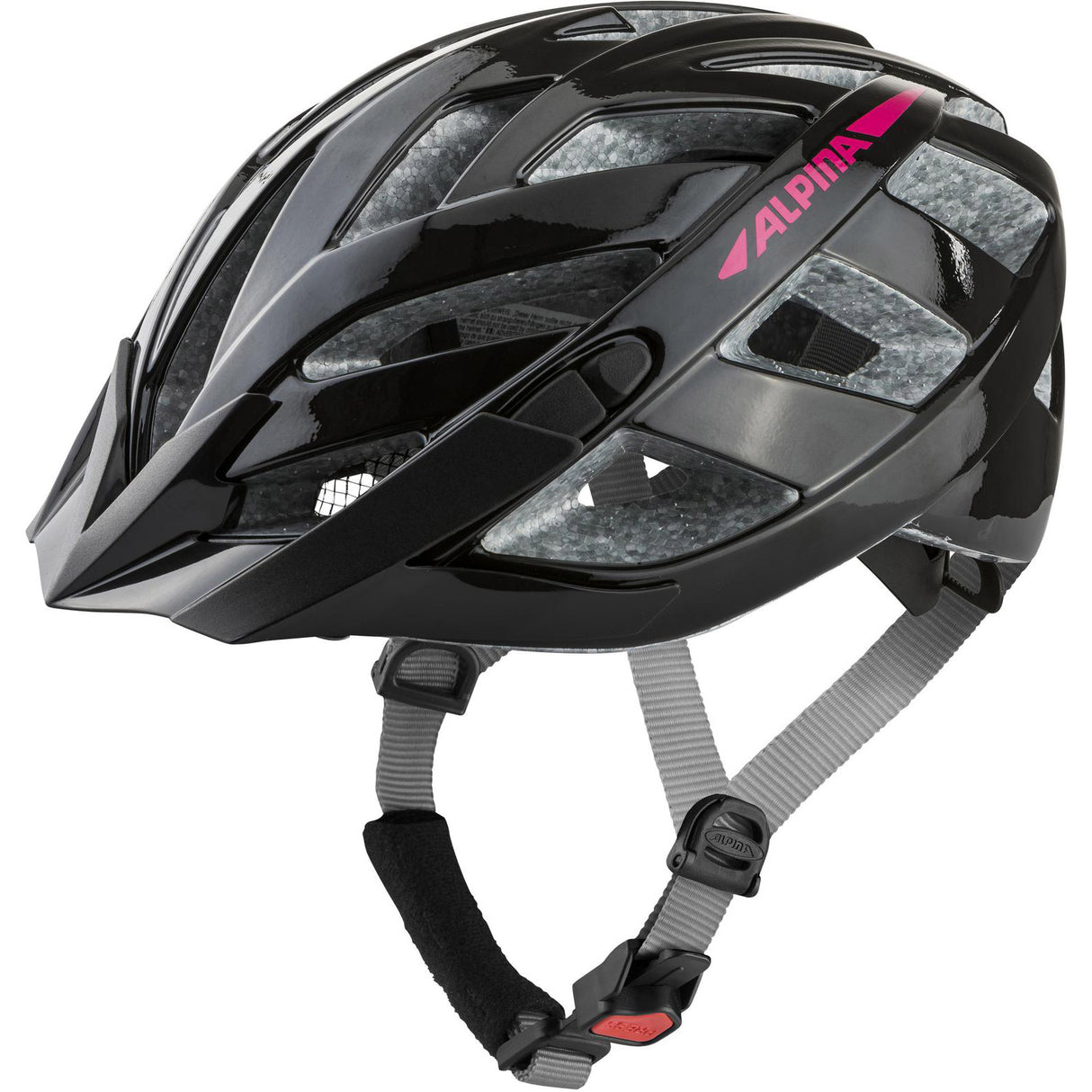 Alpina Sporttourenhelm Panoma 2.0 56-59 glänzend schwarz rosa