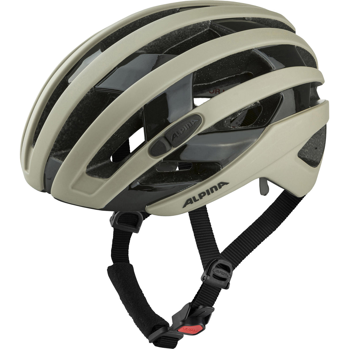 Alpina Sportrennhelm Ravel 51-56 Mattsand