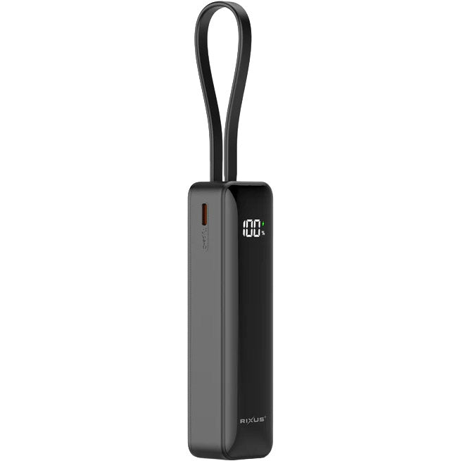 Olympic Sportswear Rixus Power Bank RXPB03B 5.000 mAh Li-Ion USB-C Schwarz