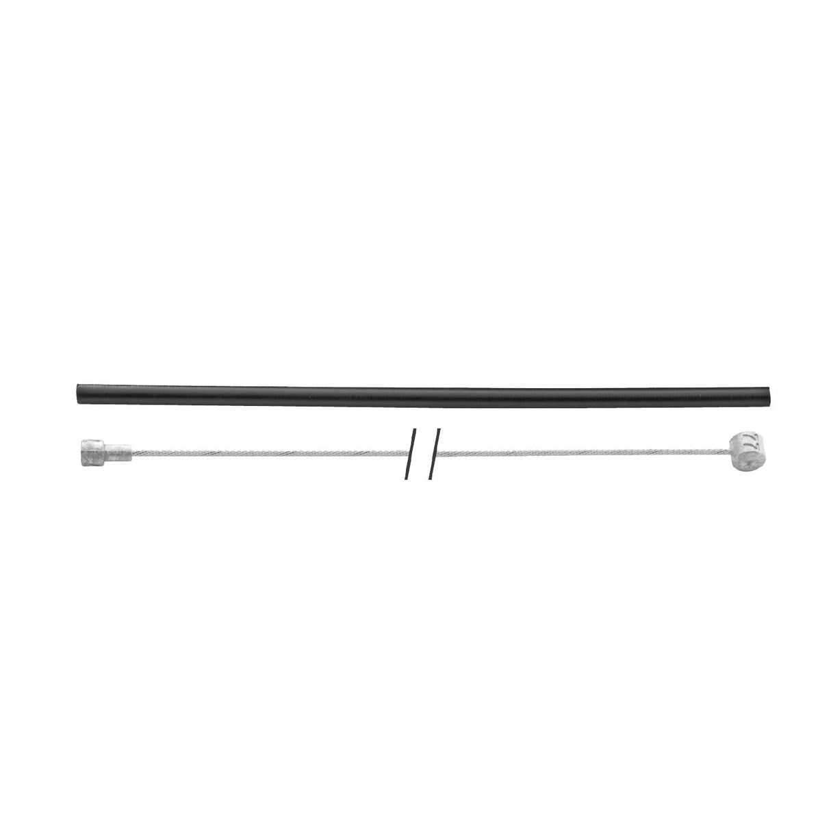 Präferenzkabel Set Universal 550 1250 mm Schwarz