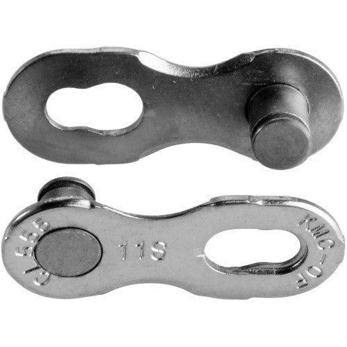 Kmc fehlendlink 11 nopt silber - Fahrradkettenschloss 11 - 5,65 mm - Silber