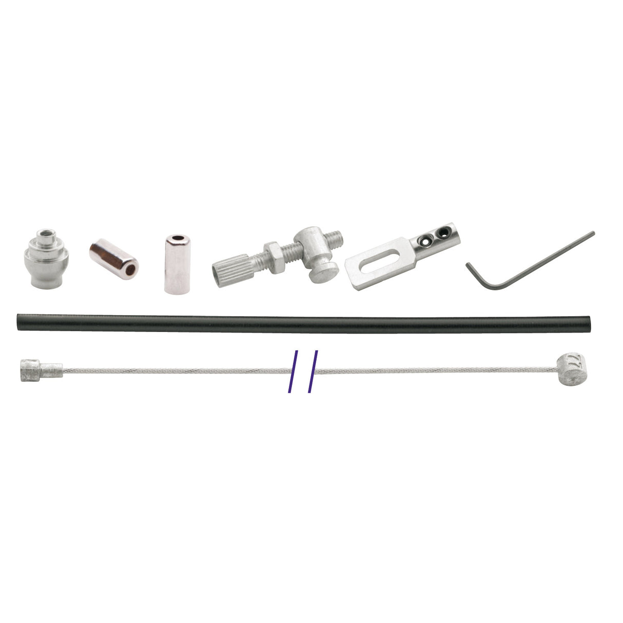Trommelbremskabel hinten mit Haken (universell)