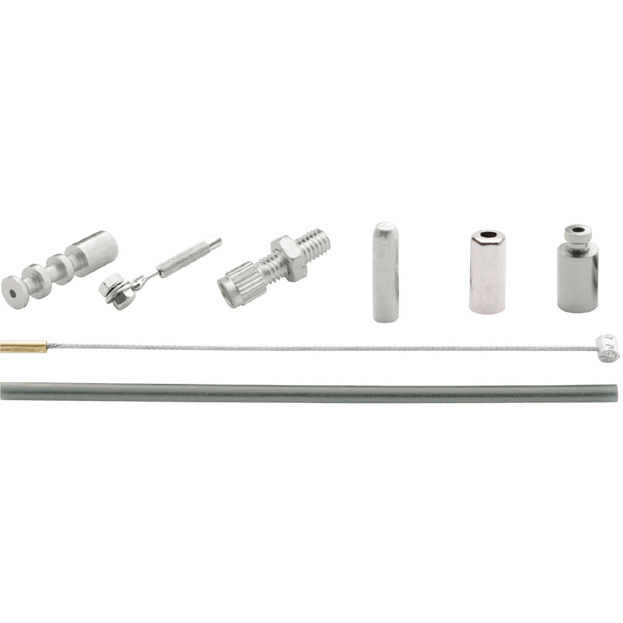 Getriebekabel Set ELVEDEN 1700 2250 mm Universal Sturmey Archer Edelstahl - Silber (auf der Karte)