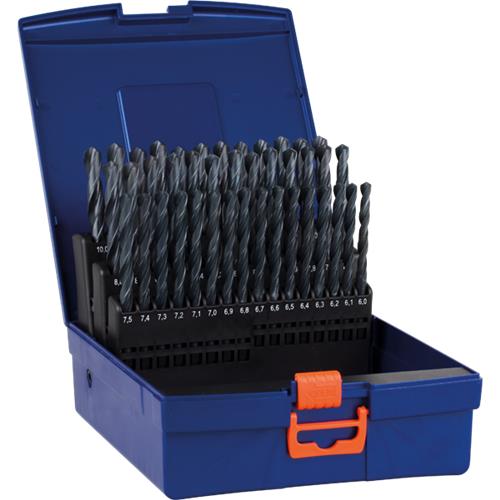 Rotec Spiralbohrer-Set 6-10x0,1mm HSS 41-teilig