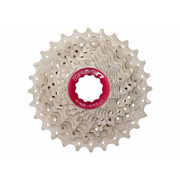 Sunrice-Kassette 10V 11-28 CSRX0 Metallic Silber