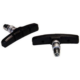 Weiße Etikettenbremsbeläge V-Brems 70x15 mm (50 Sets)