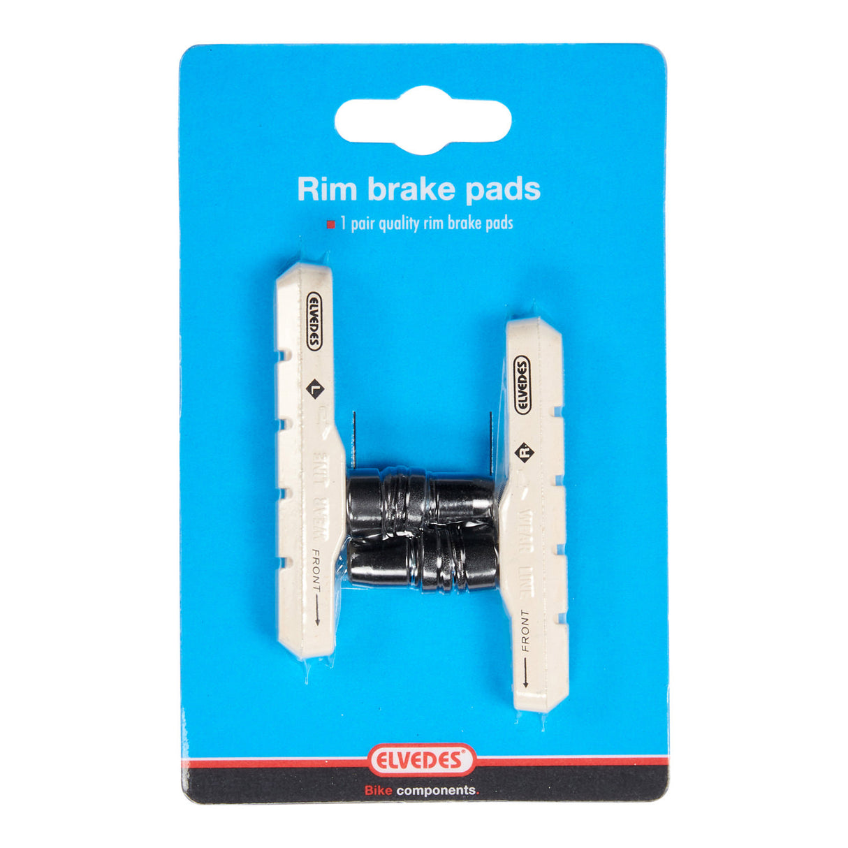 Bremsblock -Set ELVEDES V -BRAKE 72 mm - Weiß (auf der Karte)