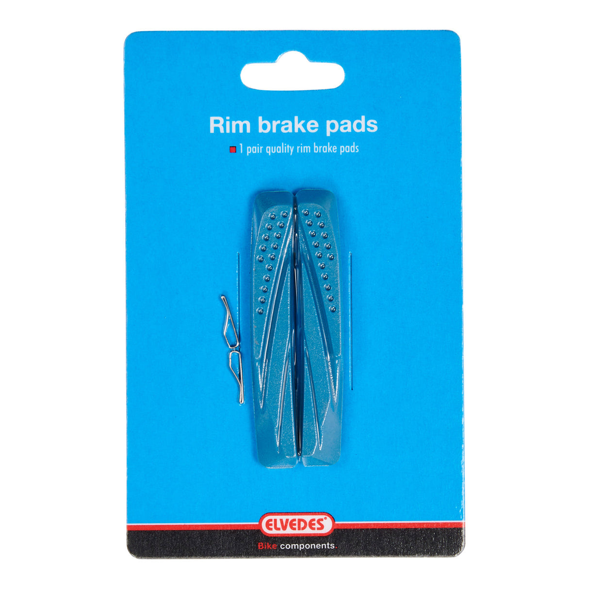 ELVEDES Bremsblock Gummi V-Brems 72 mm Carbon (1pr)