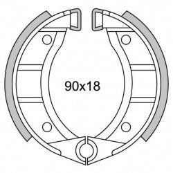 NEWFRen Bremssegment GF0151 CIAO, Si Ø90mm für (Spaakwiel)